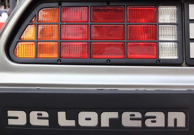 Back to the Future DeLorean